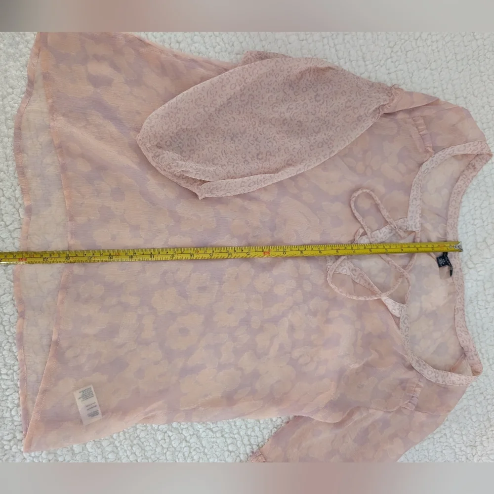 American Eagle Women's Large Sheer Top - Picture 2 of 6